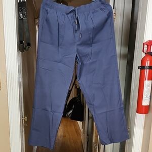 Women's Blue Wide Leg Pants